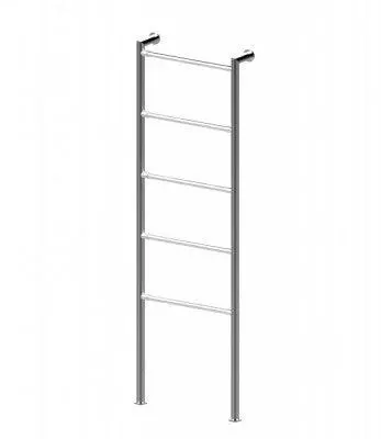 Sterlingham Kinlet/5 Rail Strand Hardwired Towel Warmer - 20"w x 60"h