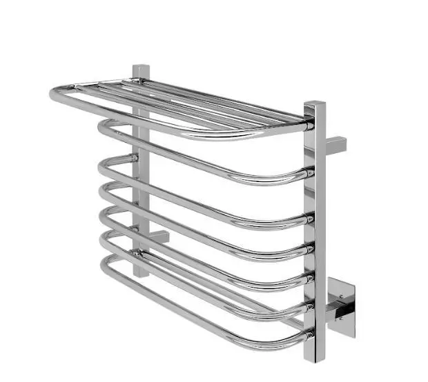 WarmlyYours Vancouver TWS1-VNC06PH Wall Mounted Hardwired Towel Warmer- 23.6"w x 20.4"h | Rustproof & Easy Clean