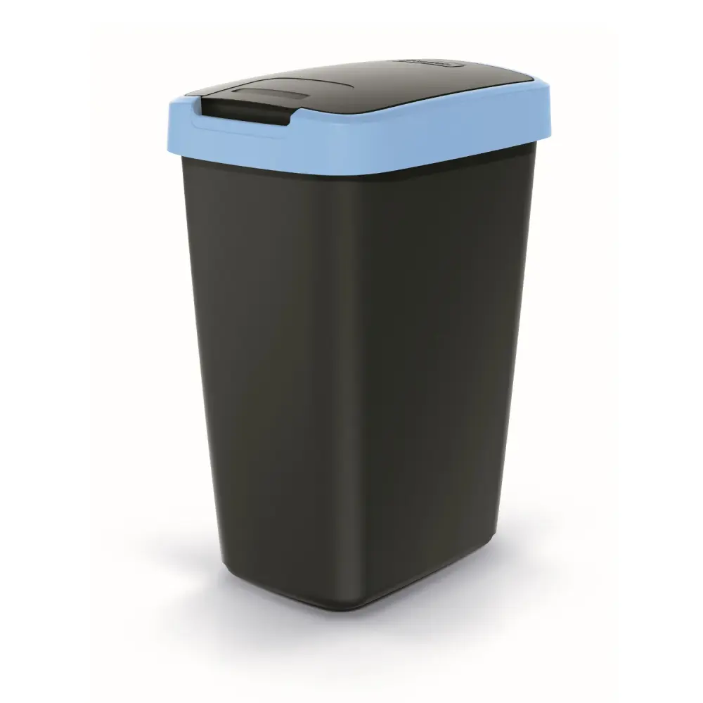 Countertop Compost Waste Bin Trash Can Recycling Sorting Lid Kitchen 12L