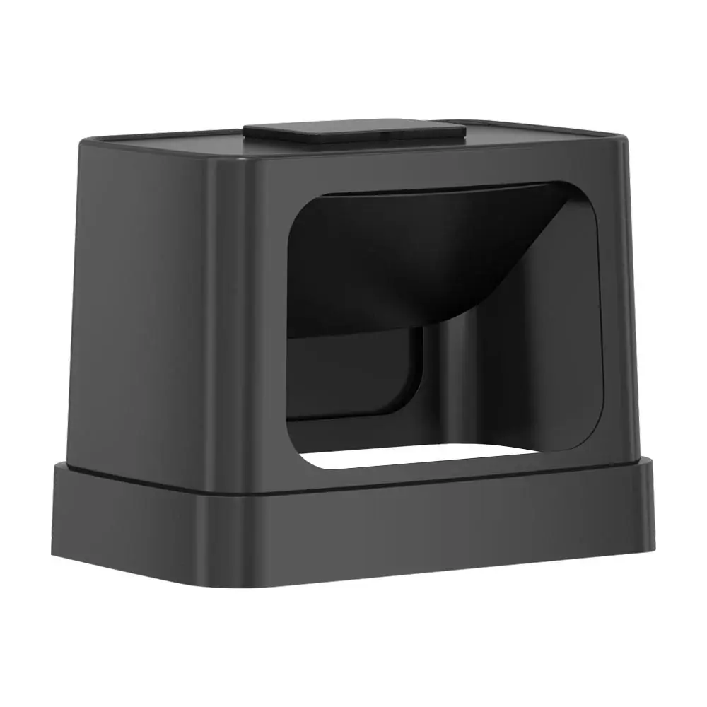 Lid Cover Push Open Trash Can Ebony Top BPA-Free