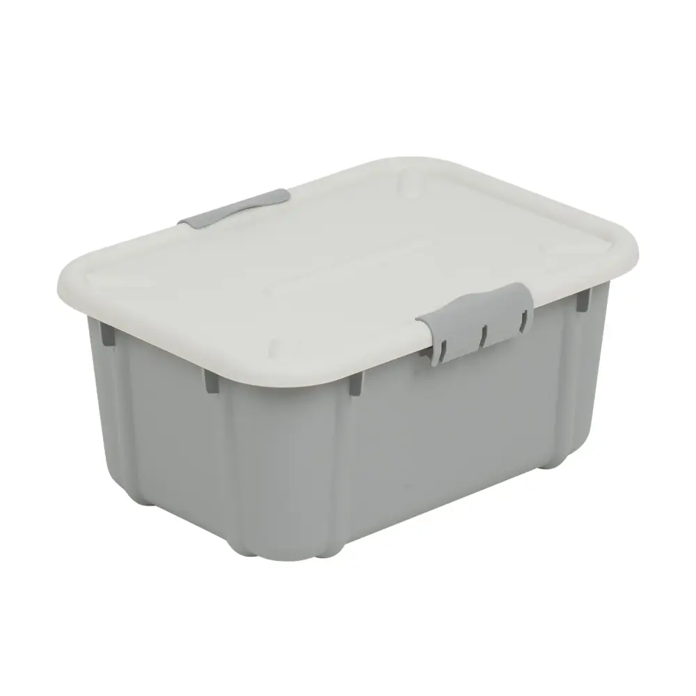 BranQ Velur 8L storage container lid buoyant grey