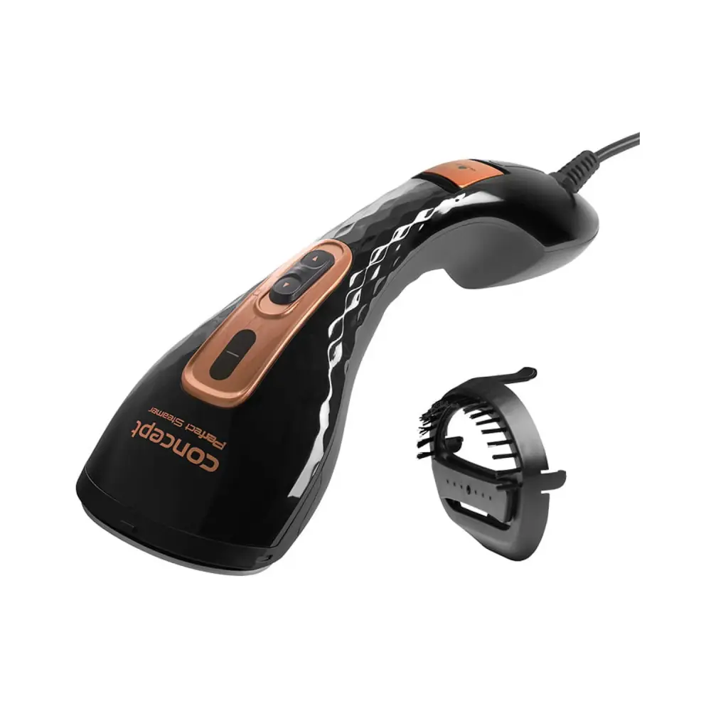 Compact CONCEPT NO8000 Clothes Steamer Handheld On--go Travel Steam Iron Garment Removes Bacteria