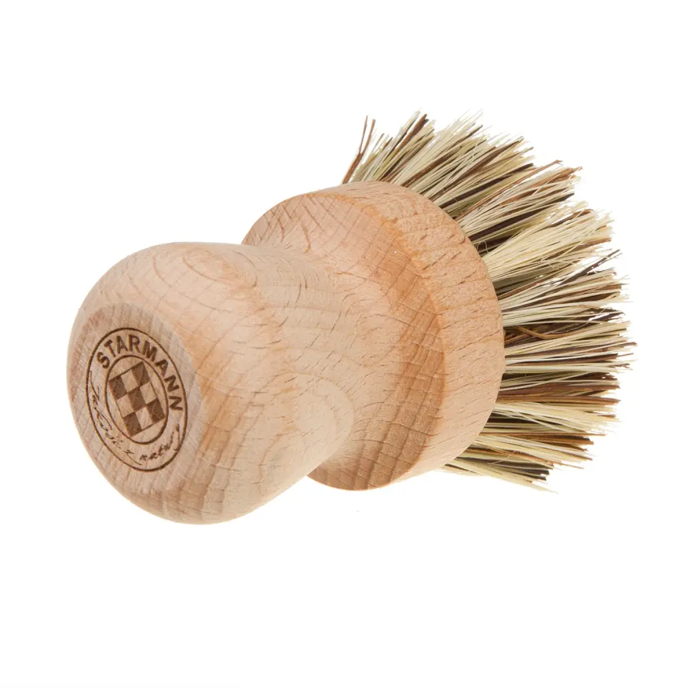Pot Brush Hardwood Dish Washing Tampico Bassine Natural Union Fibre Beech Wood Eco Friendly Material