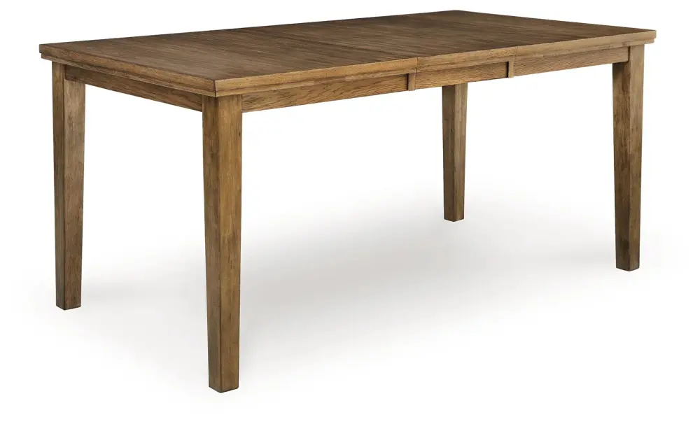 Urbinforte - Counter Height Dining Extension Table - Airy Brown | BPA-Free | Dishwasher Safe