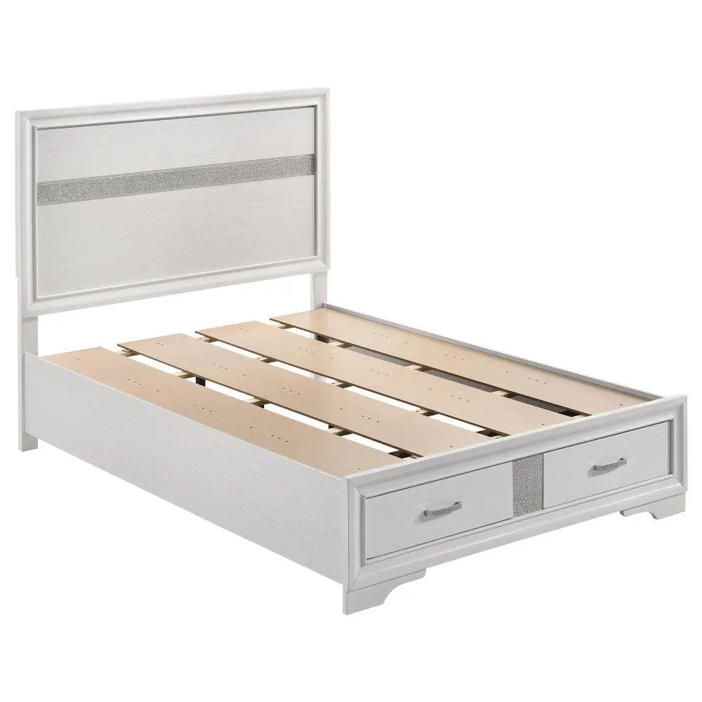 Diamond Modern Furniture COA Miranda Full Panel Bed Storage 205111F