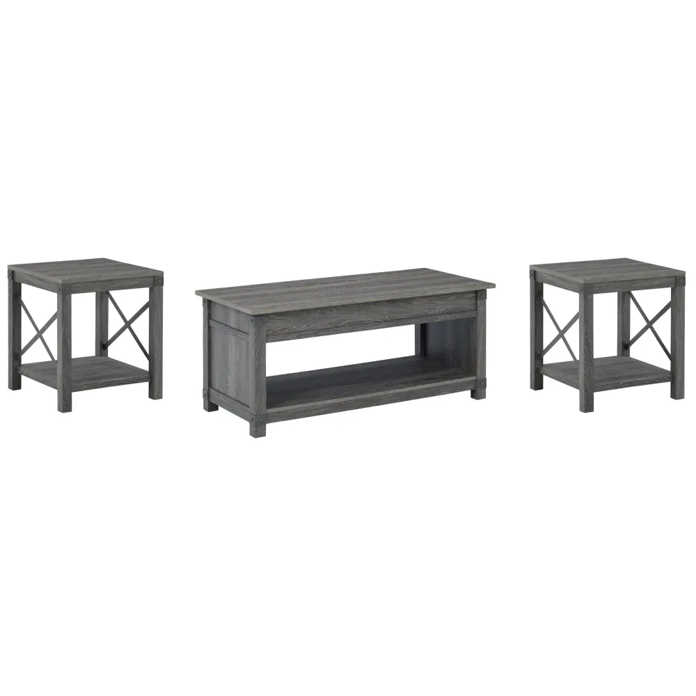 Diamond Sleek Furniture Exclusive Design Freedan Occasional Table Set T175-9/T175-2/T175-2