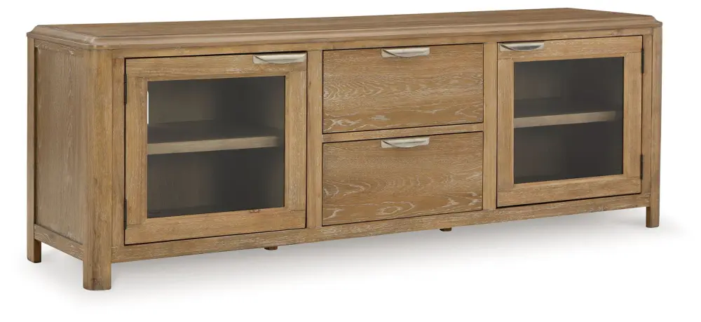 Rencott - Extra Large TV Stand - Airy Brown