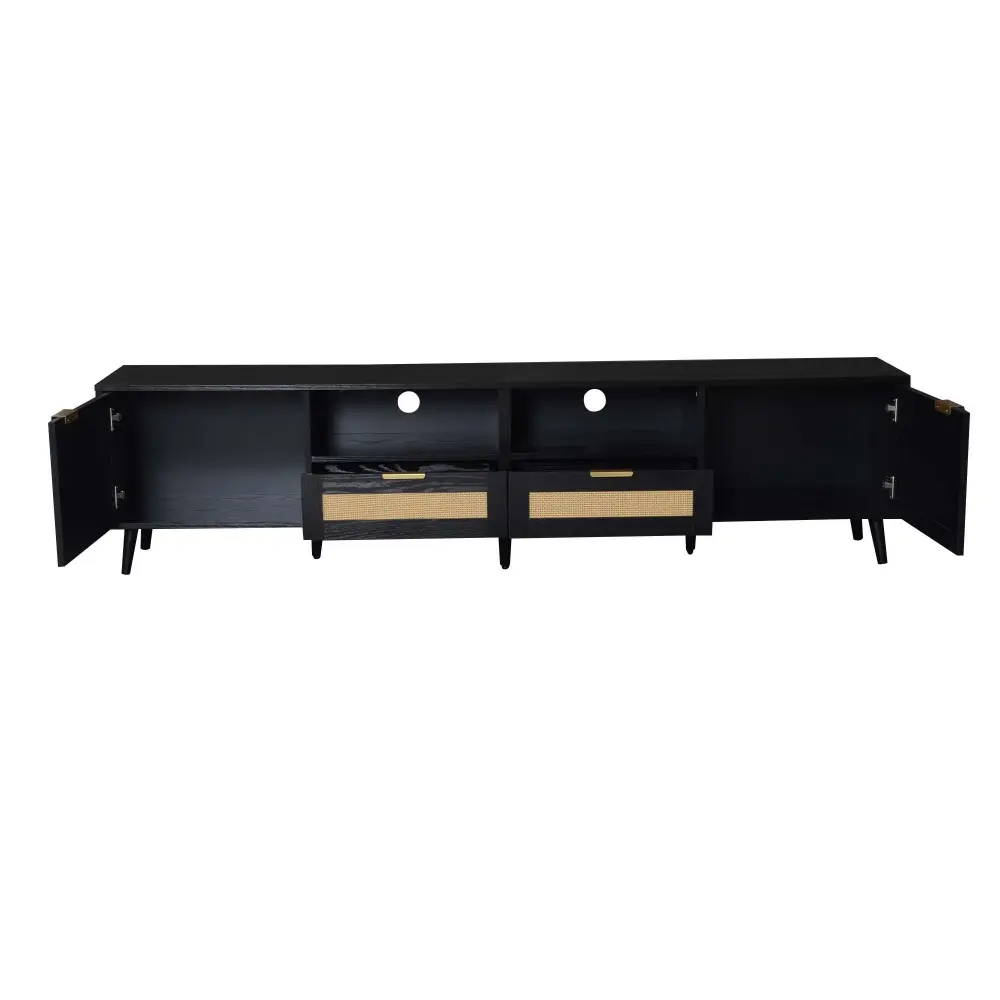 TV Stand, Media Console Cable Management