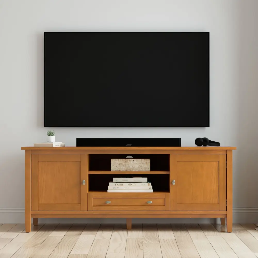 Warm Shaker - TV Media Stand - Chocolate