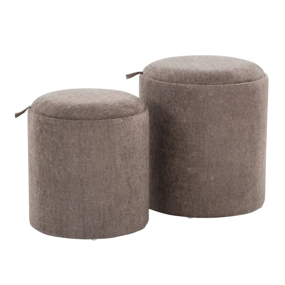 Tray - Contemporary Nesting Ottoman Place