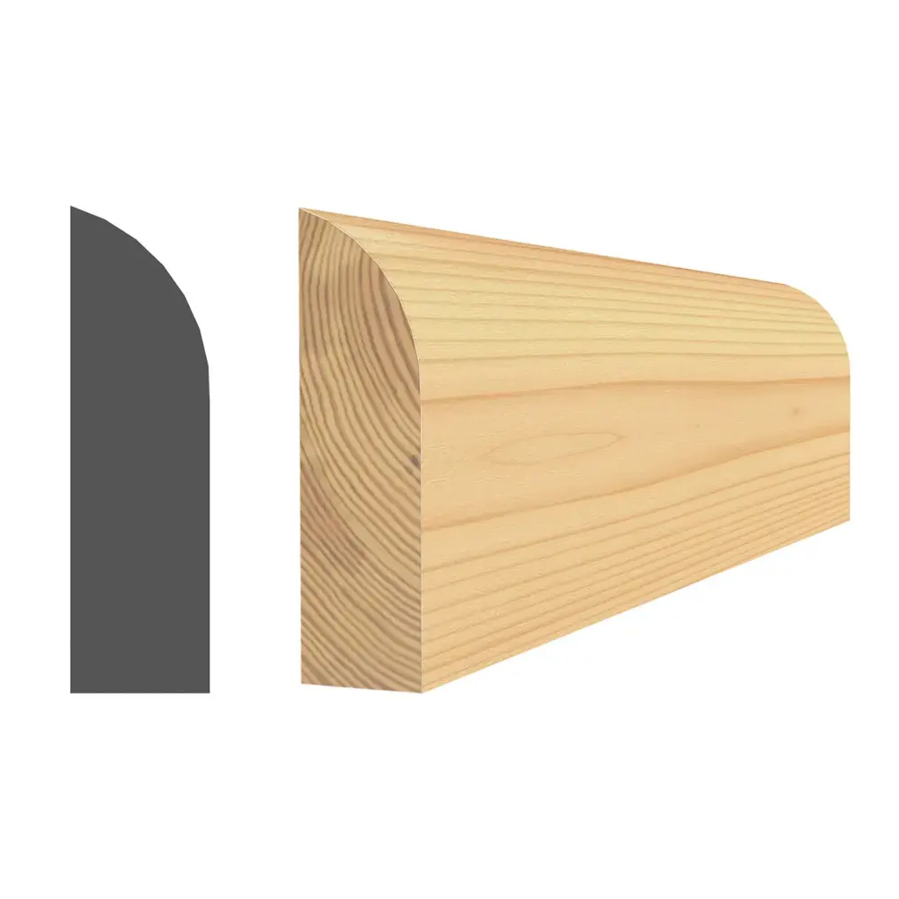 5/16" x 1-1/16" x 7' Pick Pine Door Stop