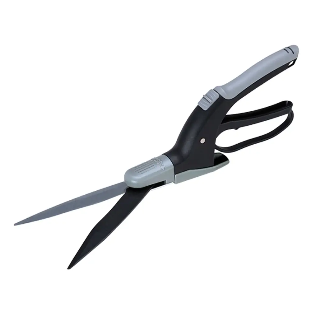 Greenmill UP0090 Grass Shears Scissors Multi Position Hardened Alloy Cutters Non Stick Coating Manual