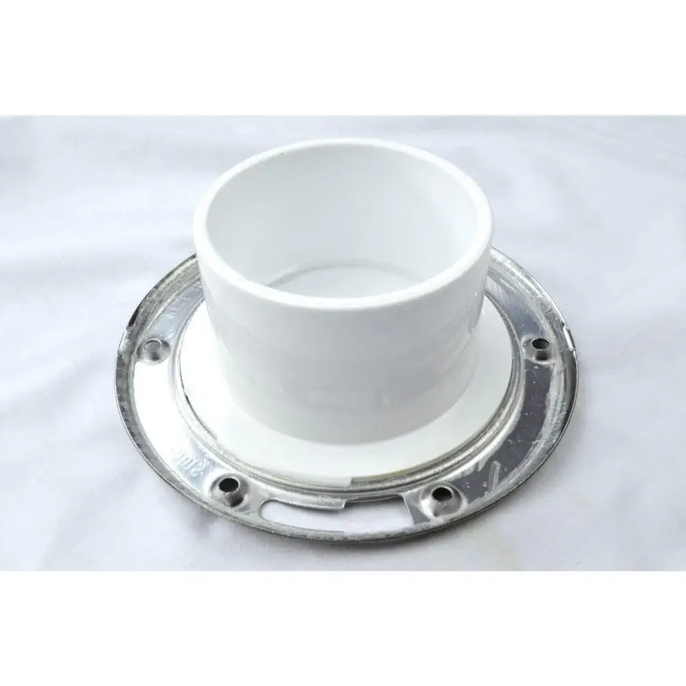 884-PTM Sioux Chief Stainless Alloy Swivel Ring, 3" Hub/Inside 4", Flush To Floor ¹, 2-1/2" - Long Tailpiece