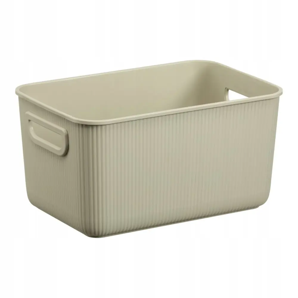 Akita Plast Team storage container, khaki, 5L, 100% recycled, 60830802