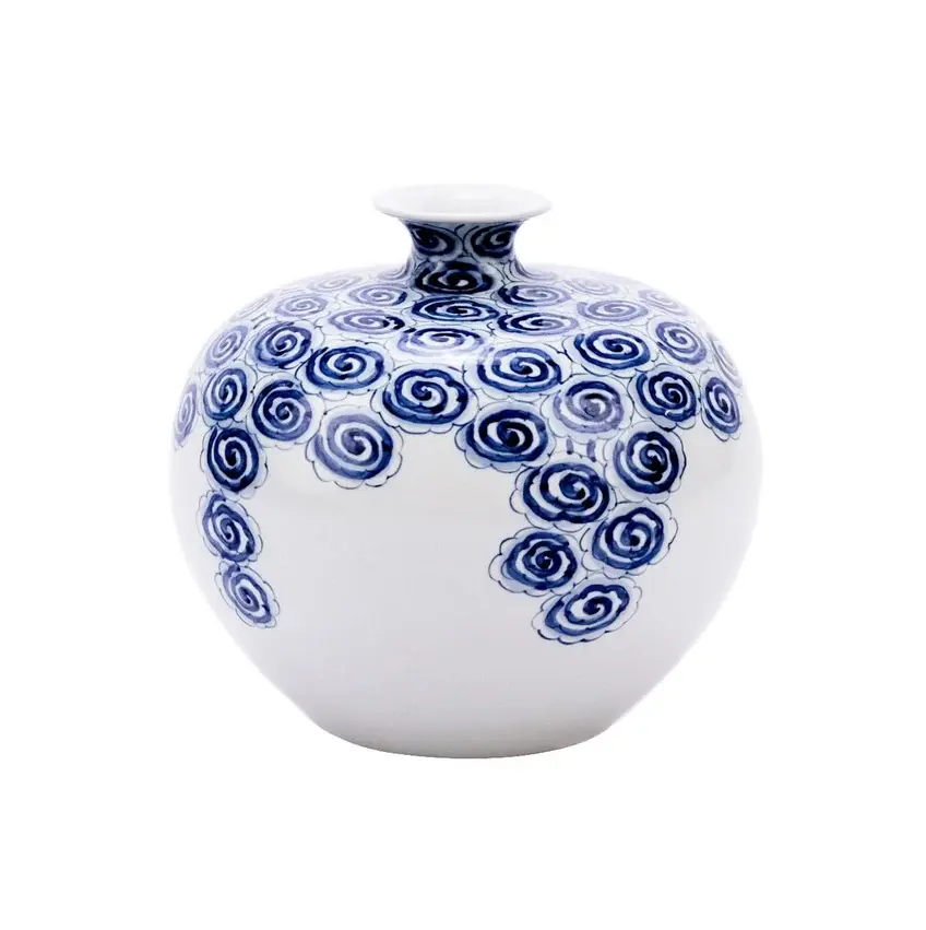 Drifting Cloud Pomegranate Vase