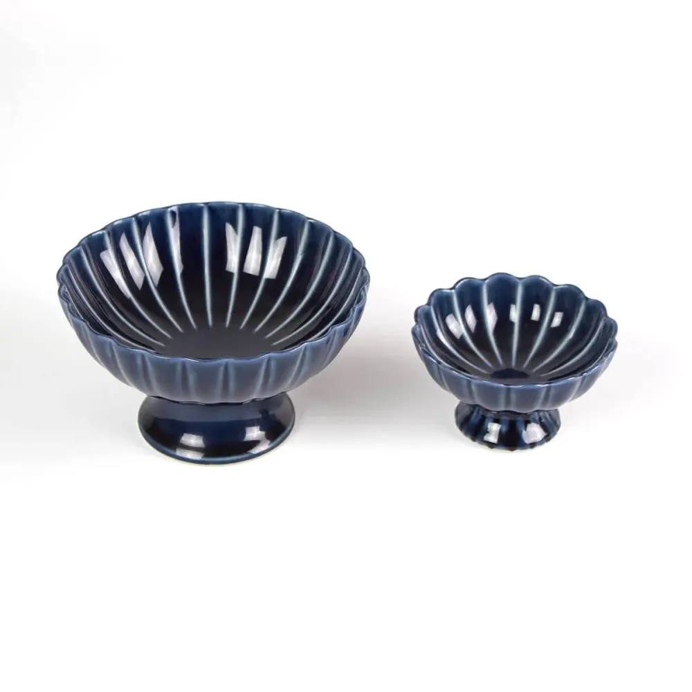 Giyaman Aizome Navy Upland Dessert Cup