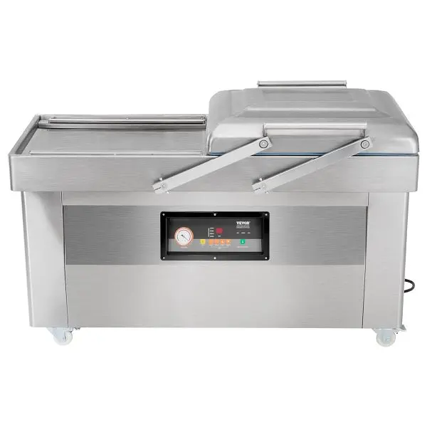 VEVOR Chamber Vacuum Sealer, 1200W Sealing Power, Space-saving Size 23.62" Sealing Length, LDSQSZKFKJ20YWR8WV1