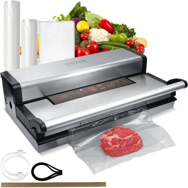 VEVOR Vacuum Sealer Machine, 95Kpa 350W Powerful Dual Pump and Dual Sealing, SYJZKFKJTSSB4XCHRV1