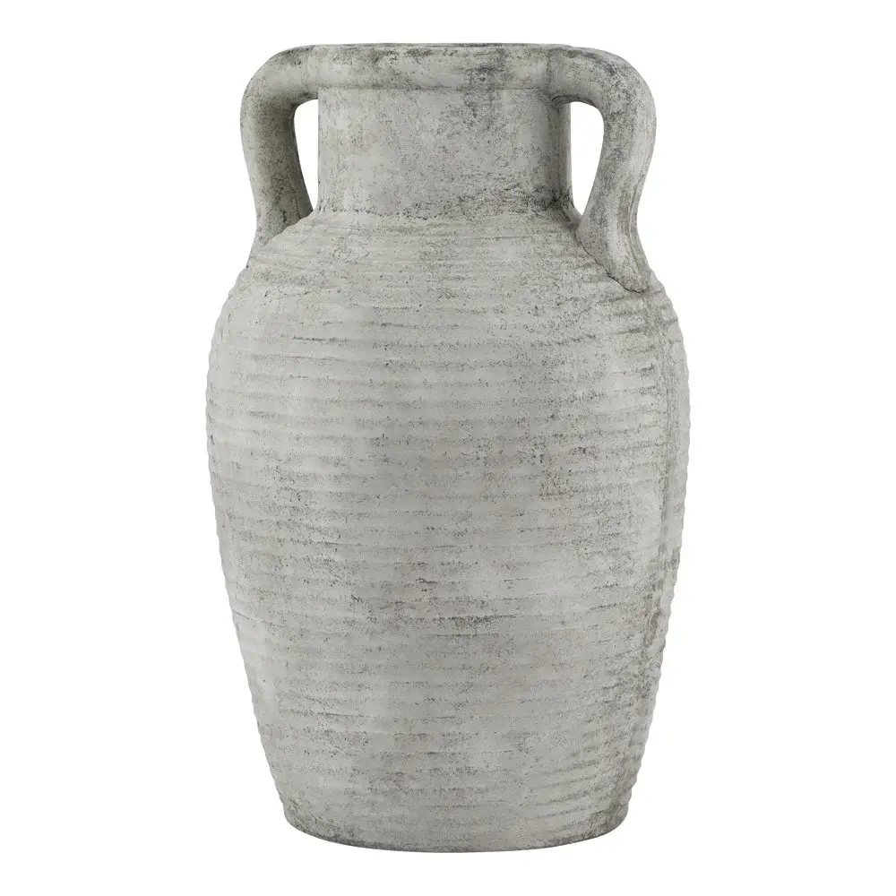 Athena Generous Amphora Pot - Stone Floral Arrangements
