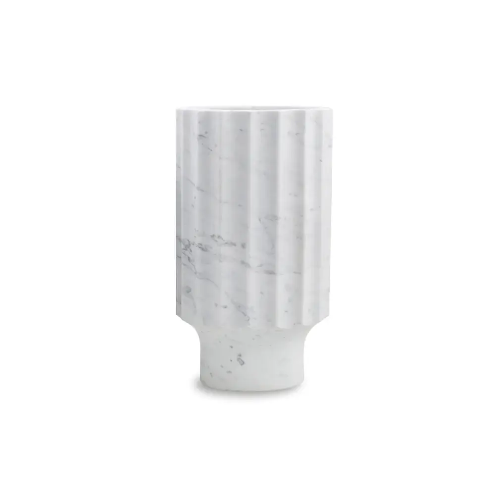 Marmo I Vase - Genuine White
