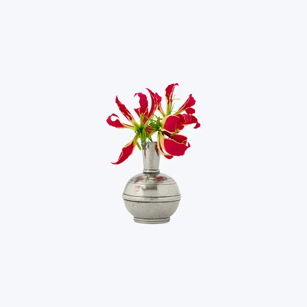 Textured Ceramic Bud Vase