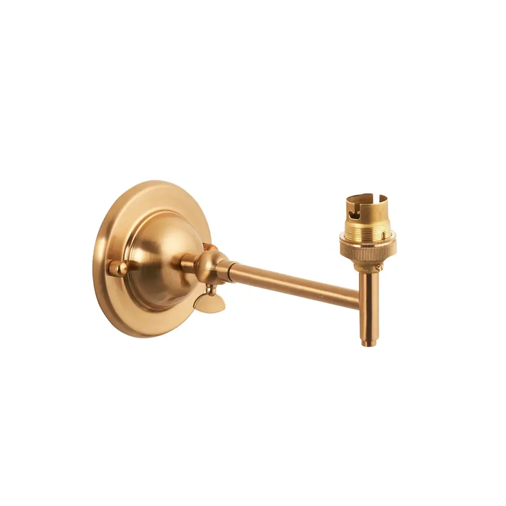 Dome Fold Wall Light - Brushed Aged Warm alloy