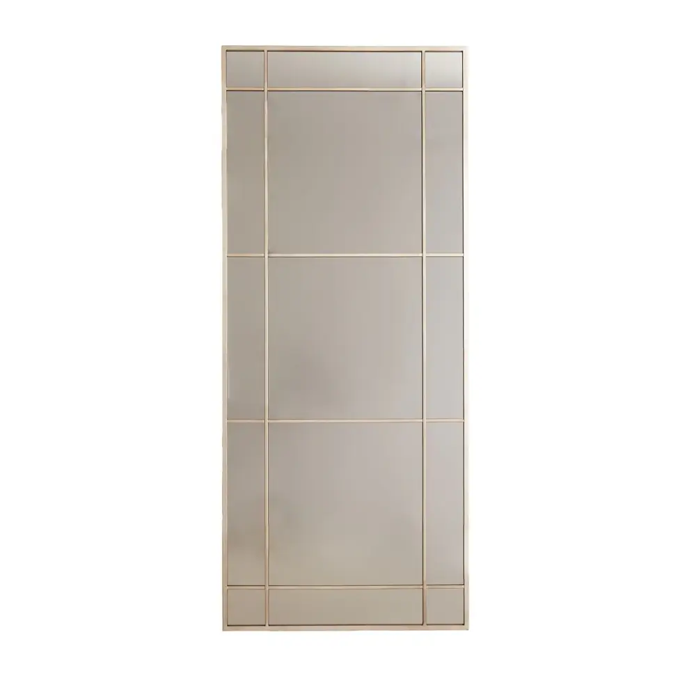 Rincon Rectangular Mirror - Golden & Smoked Glass Oil-Rubbed Bronze