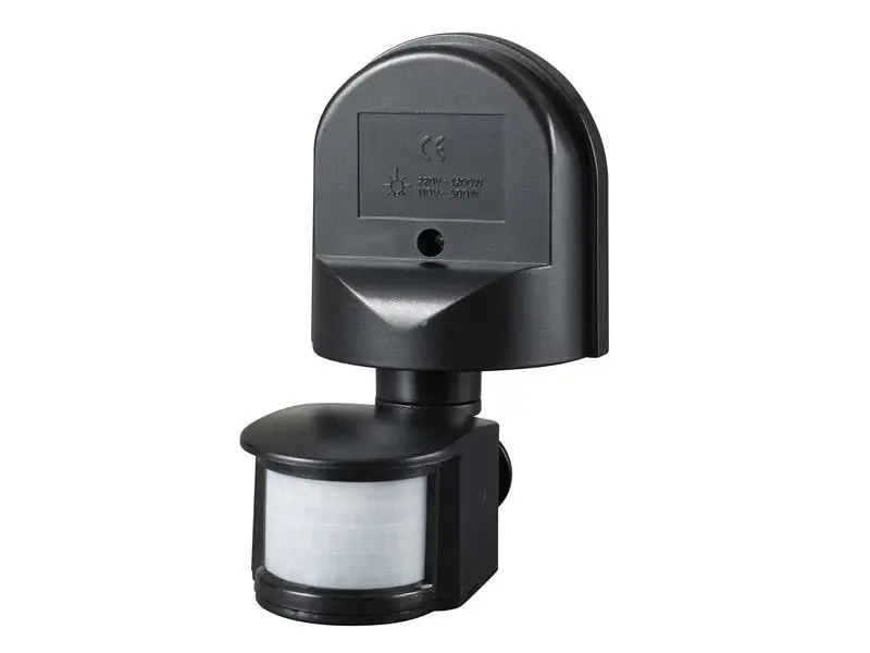 Wall Mounted PIR Motion Detector Midnight