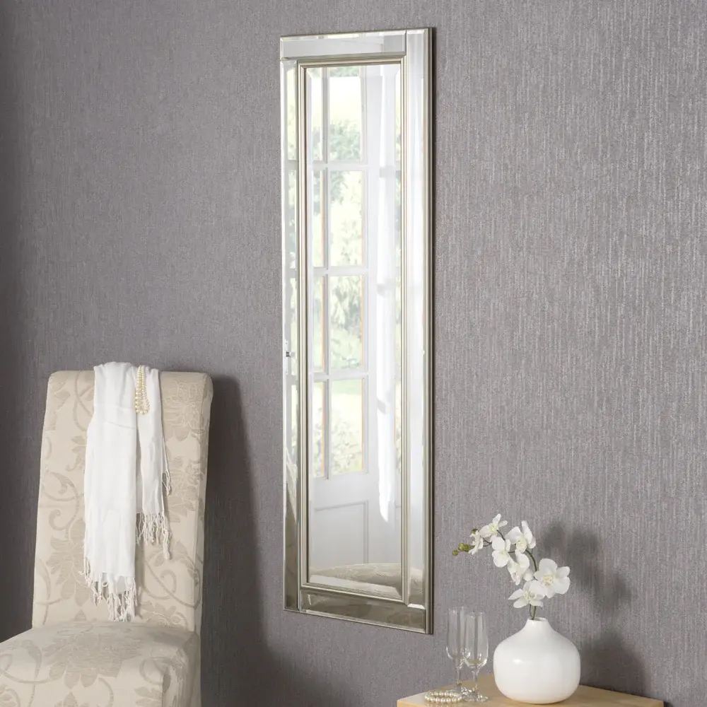 Yao High Wall Mirror - Champagne from Italian Glass