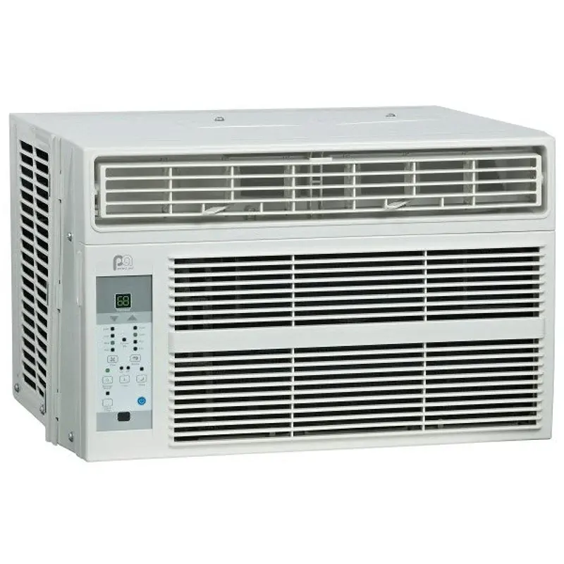 Perfect Aire 4PNC6000 Window Air Conditioner, 6000 Btu Cooling, 11.1 Btu/W EER, 150 to 250 sq-ft Coverage Area, 11 CEER