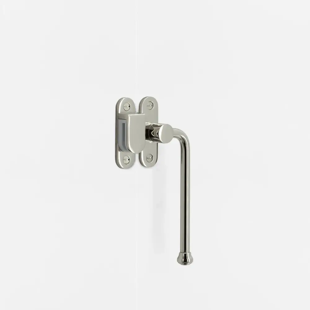 Ceiling Mount Curtain Southbank Casement Window Handle Hook Right – Glossy Nickel
