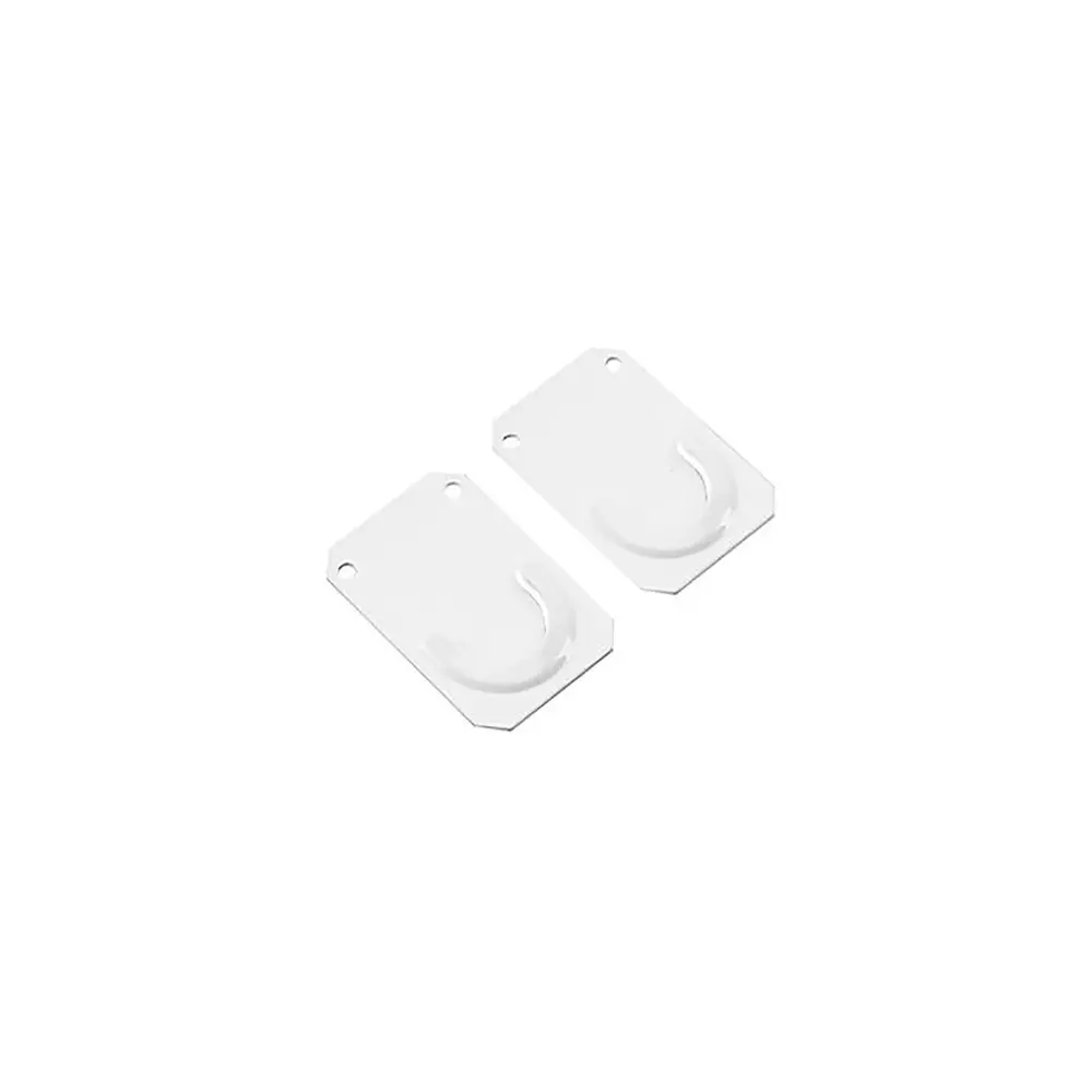 Set Closet Rod Holder 1", pair-set (White)