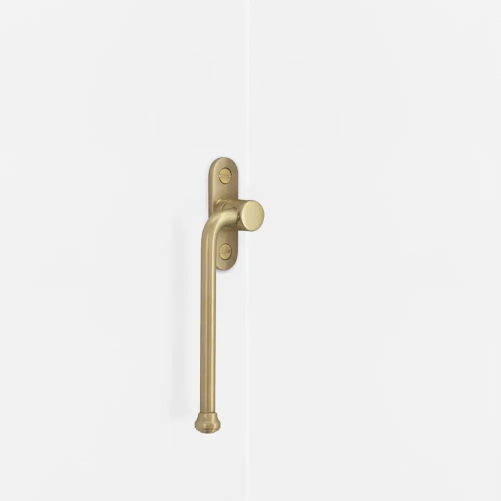 Southbank Casement Window Handle Left – Antique Warm alloy