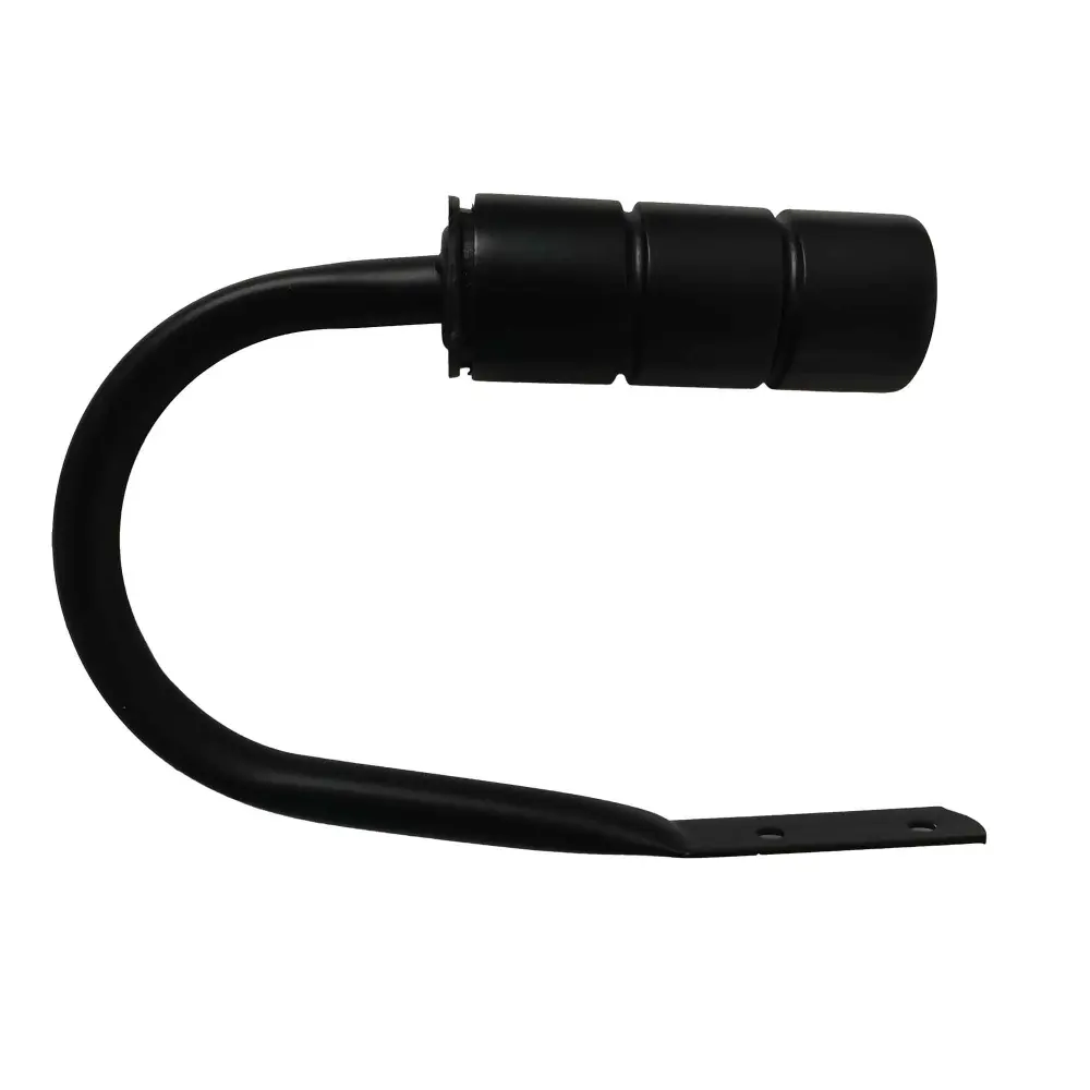 Barrel End Curtain Holdbacks, Onyx
