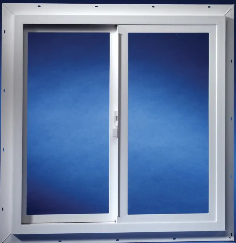Duo-Corp 2020IGUT Utility Window, 23-1/2 W Window, Vinyl Frame
