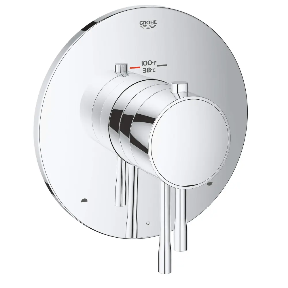 GrohFlex Essence Twin Function Thermostatic Valve Trim Control Module