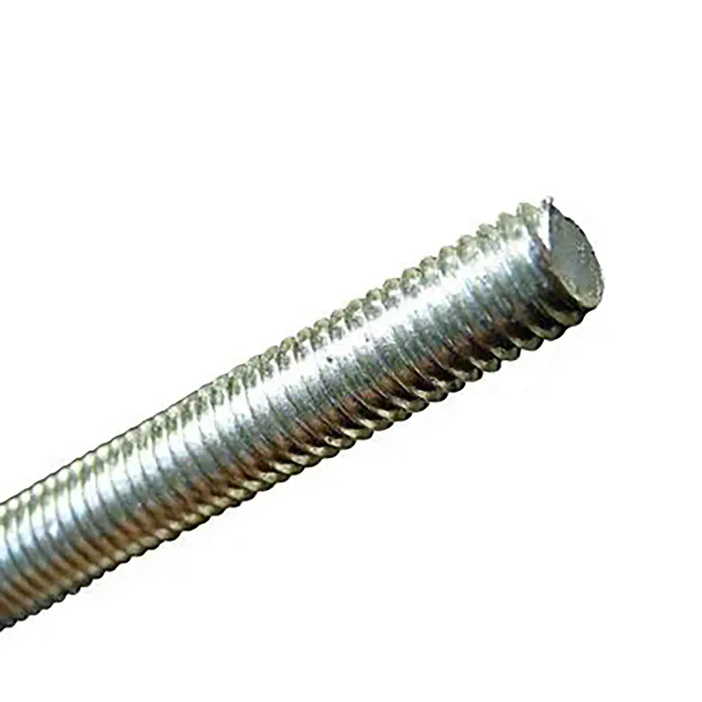 Spelter Plated Steel Threaded Rod, 1/2" x 72"