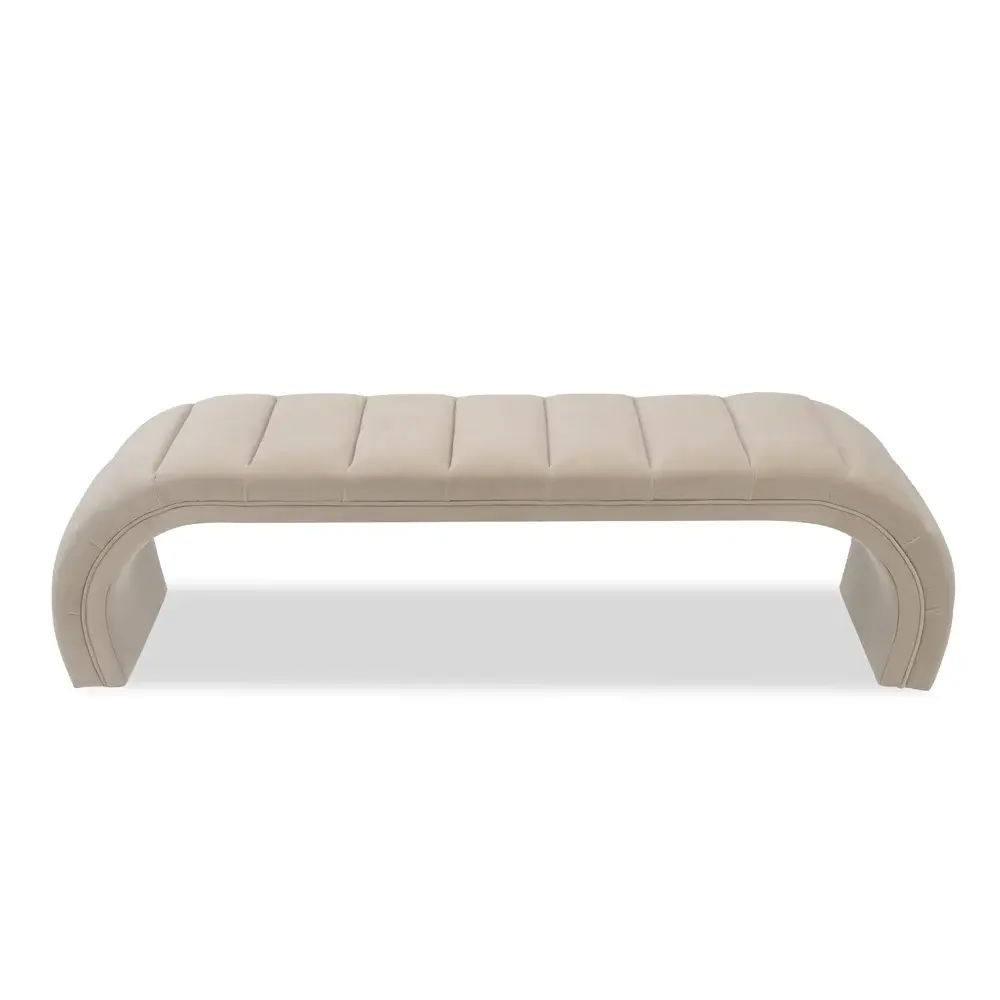 Coppola Bench - Oxford Latte Soft-touch