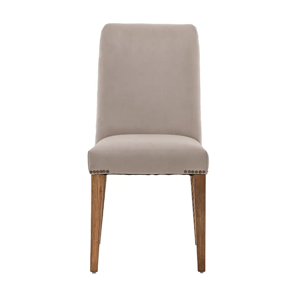 Highgate Set 2 Dining Chair - Dove Velvety