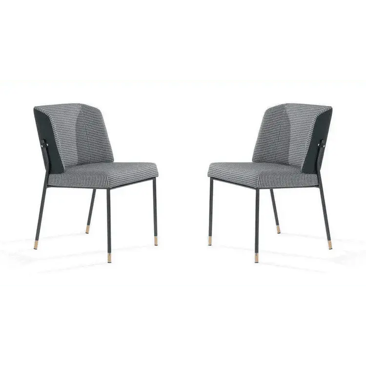 Houndstooth Victor Adjust 2 Dining Chairs