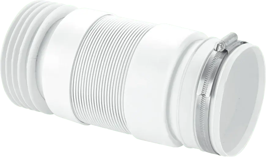 McAlpine WC-F21R 97-107mm Inlet Adjustable WC Connector Back to Wall WC Pan