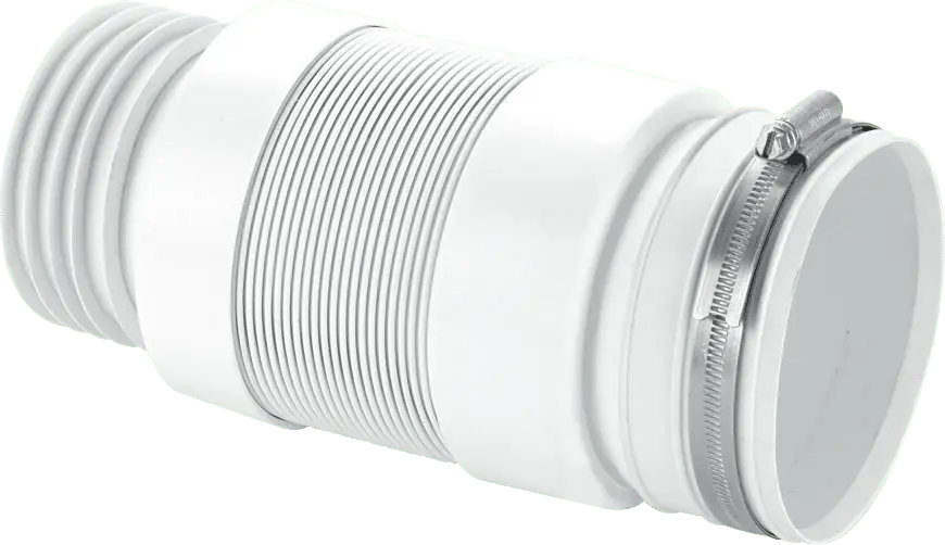 McAlpine WC-F21S 97-107mm Inlet Versatile WC Connector Back to Wall WC Pan
