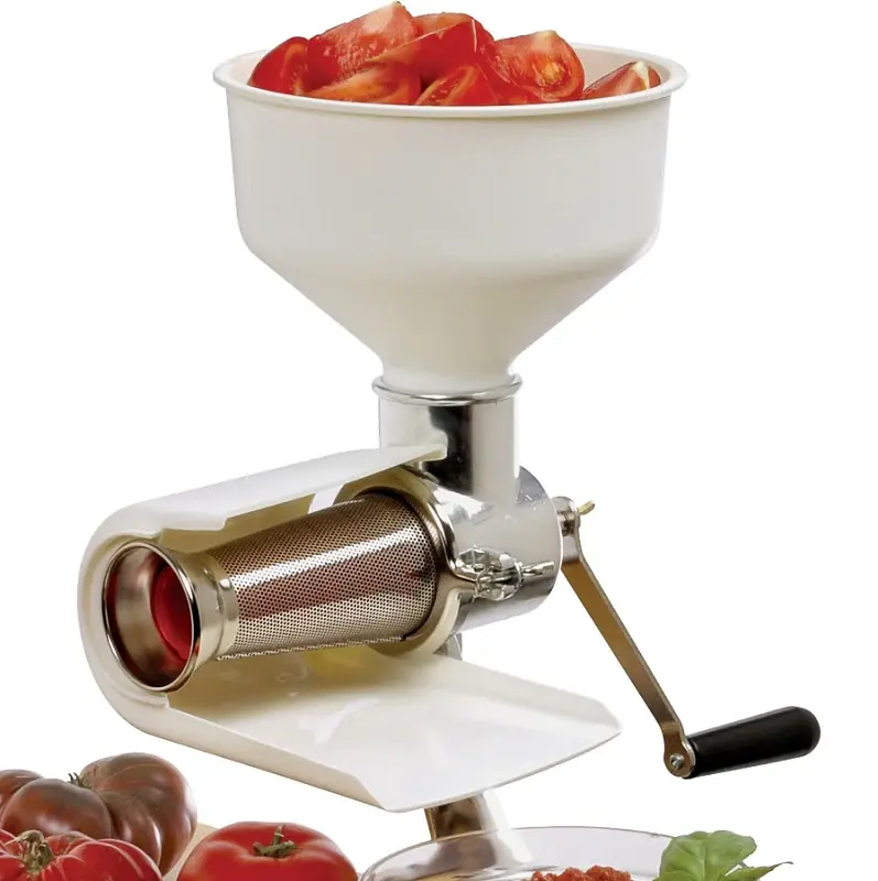 Norpro 1951 Sauce Master, 3 qt, Aluminum/Plastic/Steel, Ivory