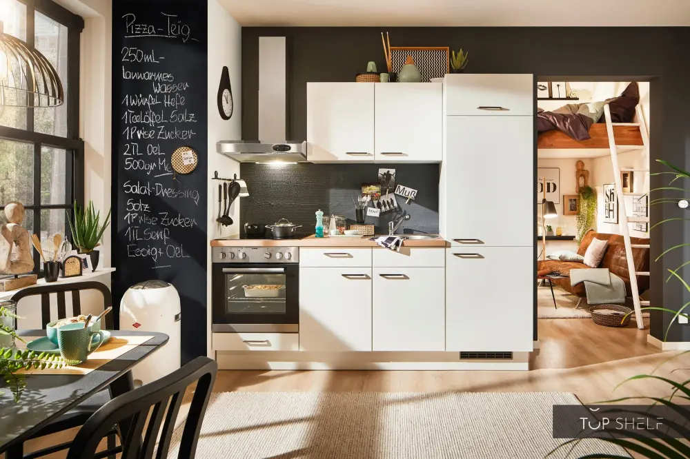 Pino kitchen 220 cm alabaster immediately available ~