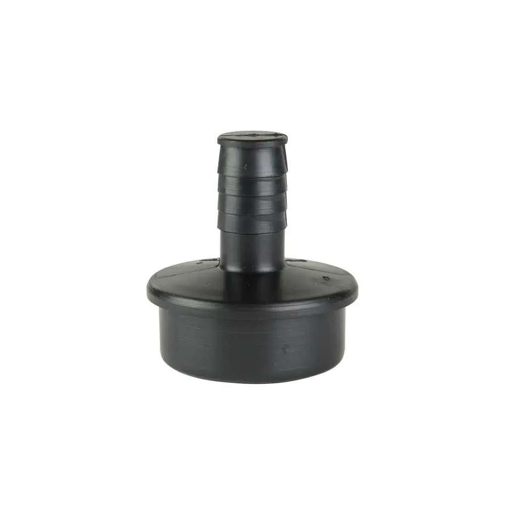 Premium Stainless Steel ABS-DWV Dishwasher Adapter «Spigot x Barb», 1-1/2" x 1/2"