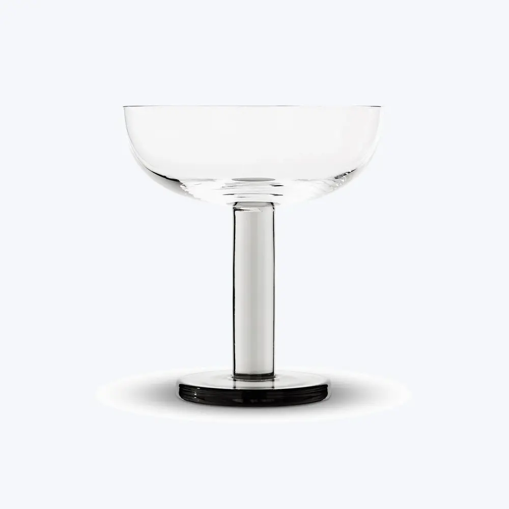Rechargeable Puck Coupe Glass
