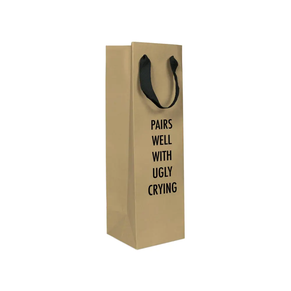 Rechargeable Ugly Crying - Wine Bag