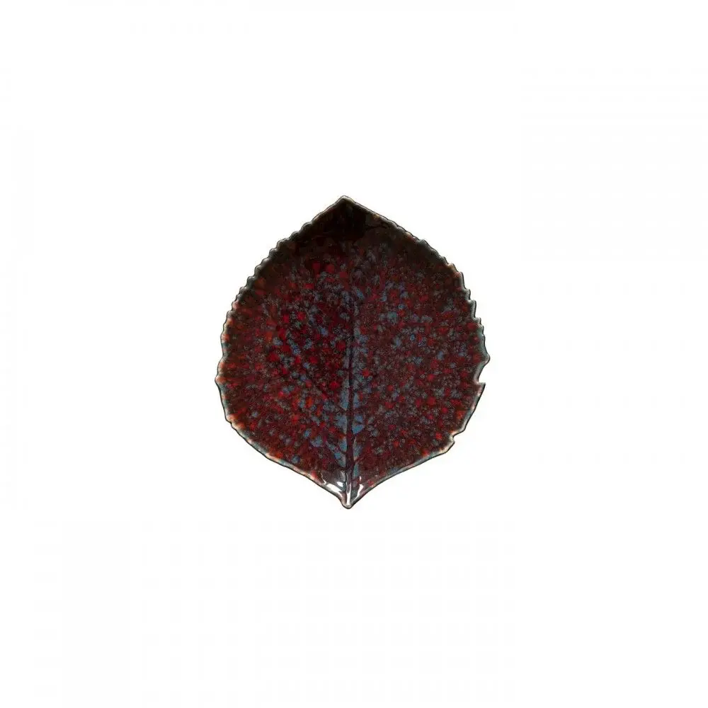 Riviera Small Hydrangea Leaf Dish 7" Vigne