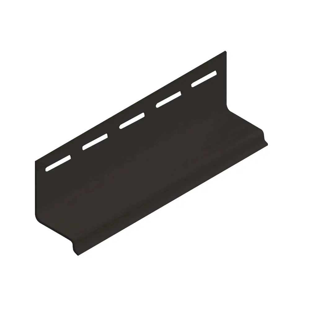Vinyl Drip Cap Manor Color, 12' x 1-1/2" x 2"