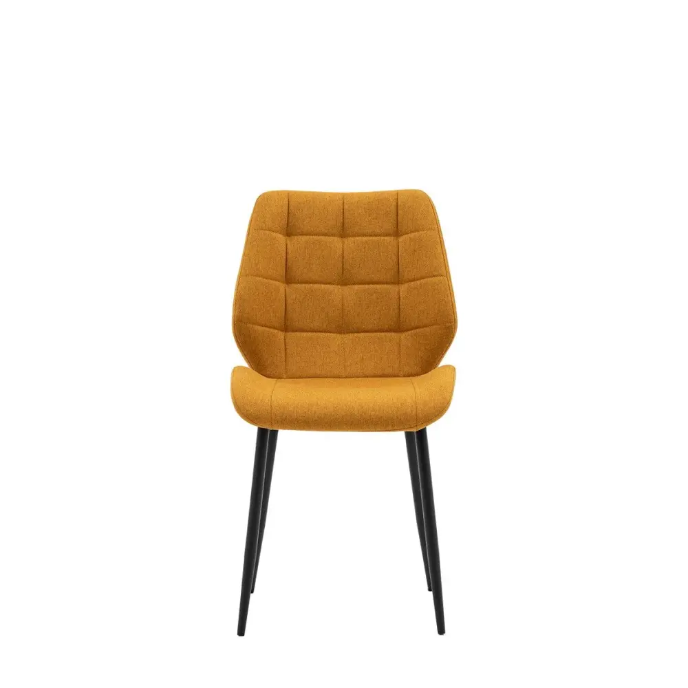 Winton Set 2 Dining Chairs - Saffron